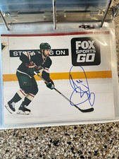 Jason Zucker Signed Autographed  Minnesota Wild 8X10 Photo
