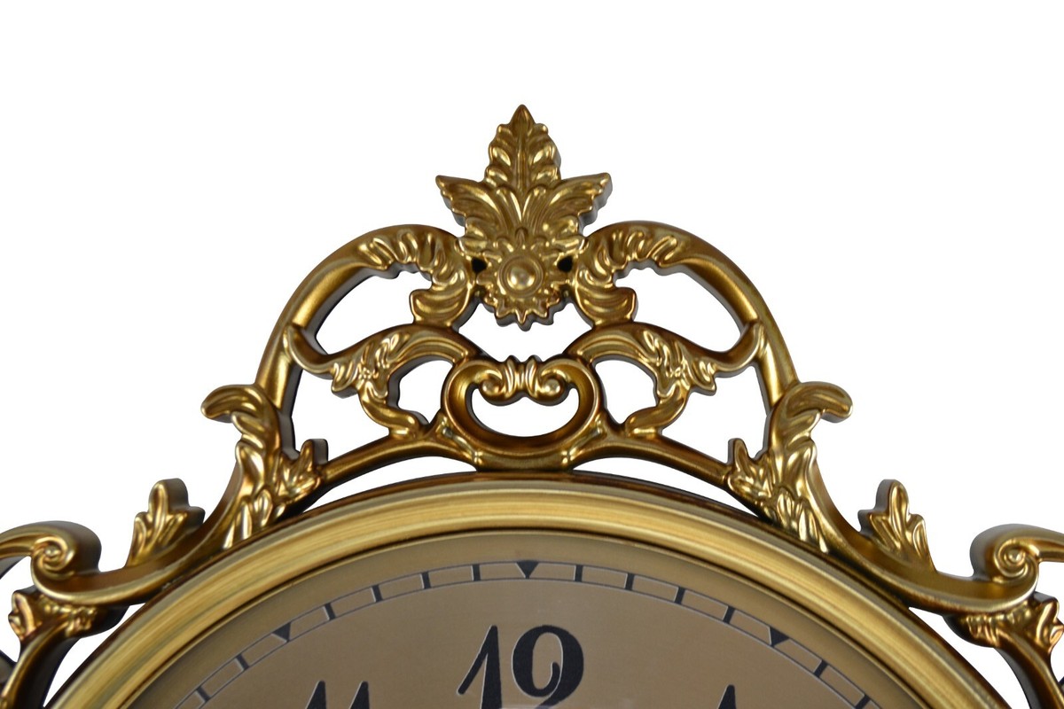 Hanging Wall Clock with Swinging Pendulum Victorian Era with