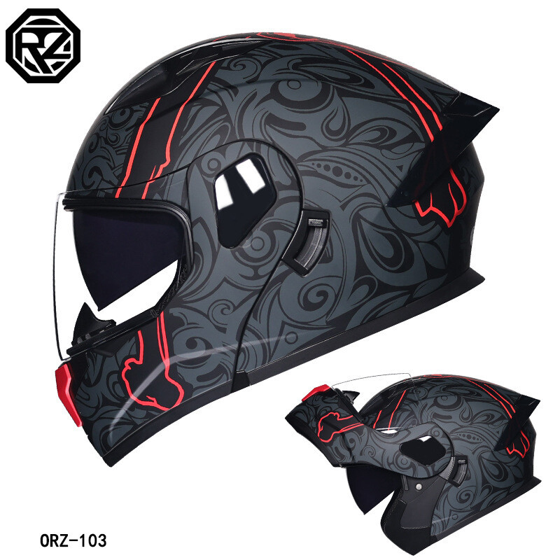 casco motorcycle helmets HAX Force Helmet Blade Black Matte Red M It features a vintage outer anti EXO R330 Full Face Helmet