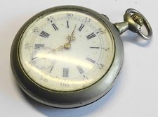 Old Pocket Watch Refinished In Second