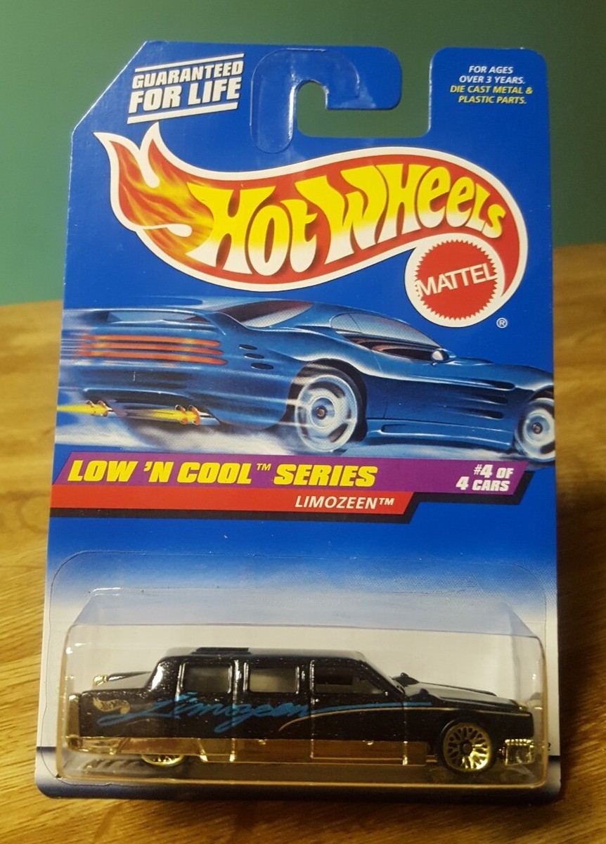 Hot Wheels Low 'n Cool Series Limozeen Metal Flake Black