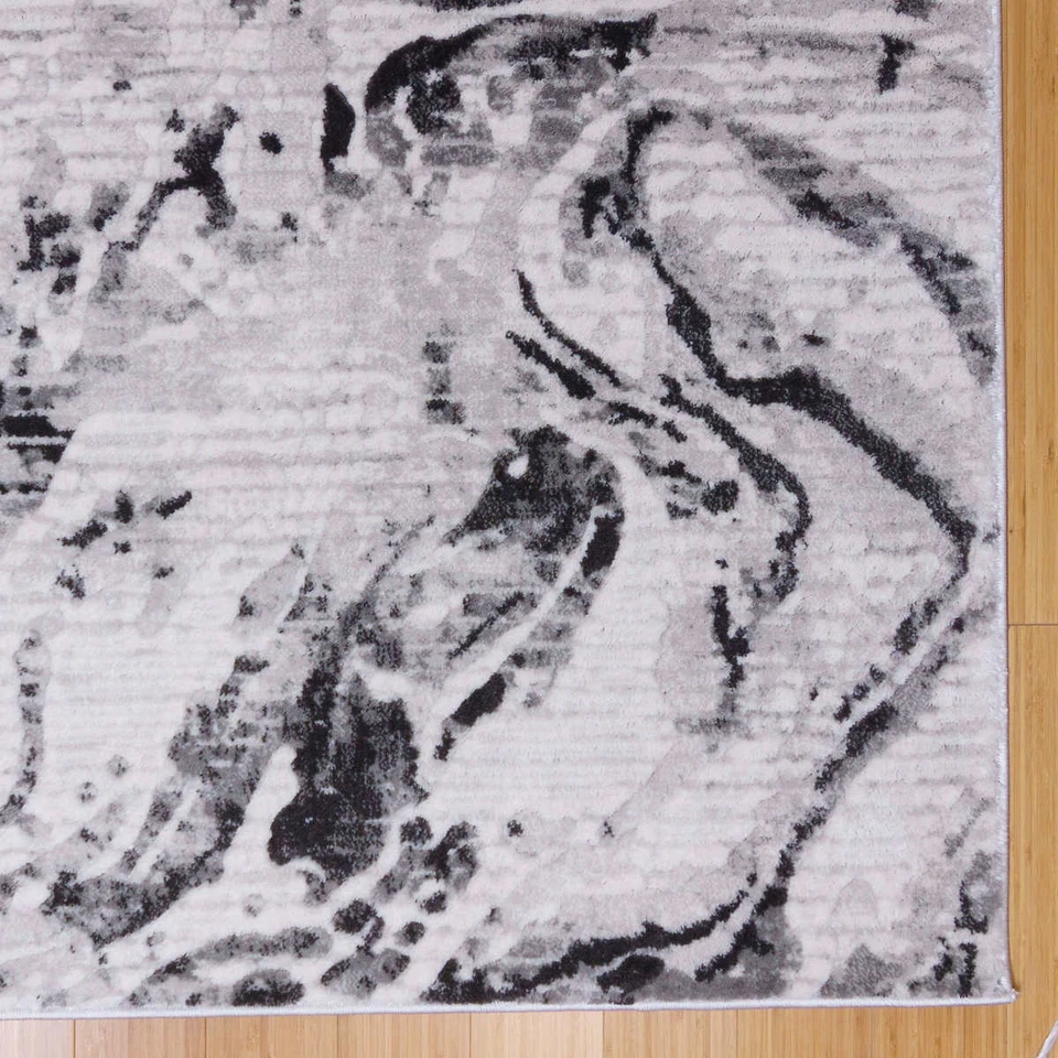 Gertmenian, Tempo Collection Area Abstract Rug Pattern | Elena (Choose Color) - Image 4 of 4