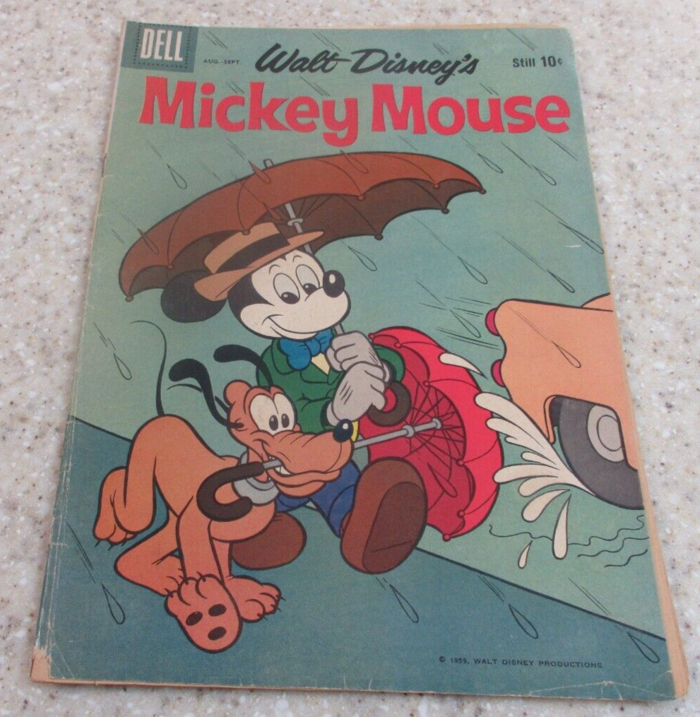 MICKEY MAGAZINE 1959 №430 Walt Disney's Mickey Mouse 67, Now Only $12.50, 1959, (pre-owned