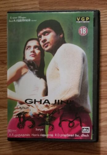 Ghajini Tamil Surya DVD English Subtilties DTS Sound Widescreen All Region - Picture 2 of 6