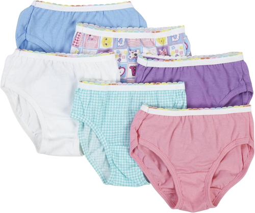 Girls Toddler 6-Pack Brief - Picture 7 of 12