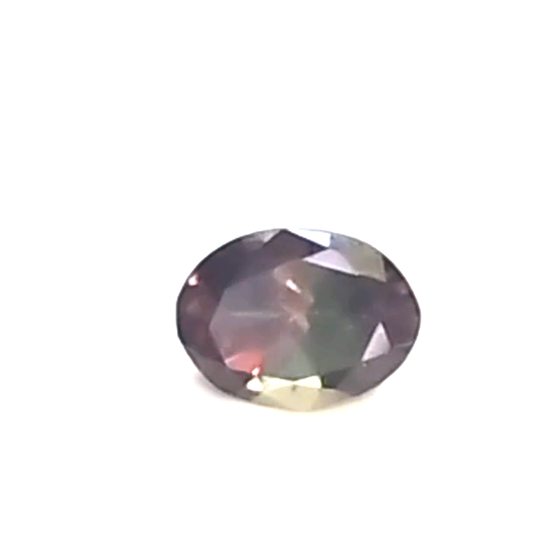 1.33CTS igi certified brown green /red natural color change