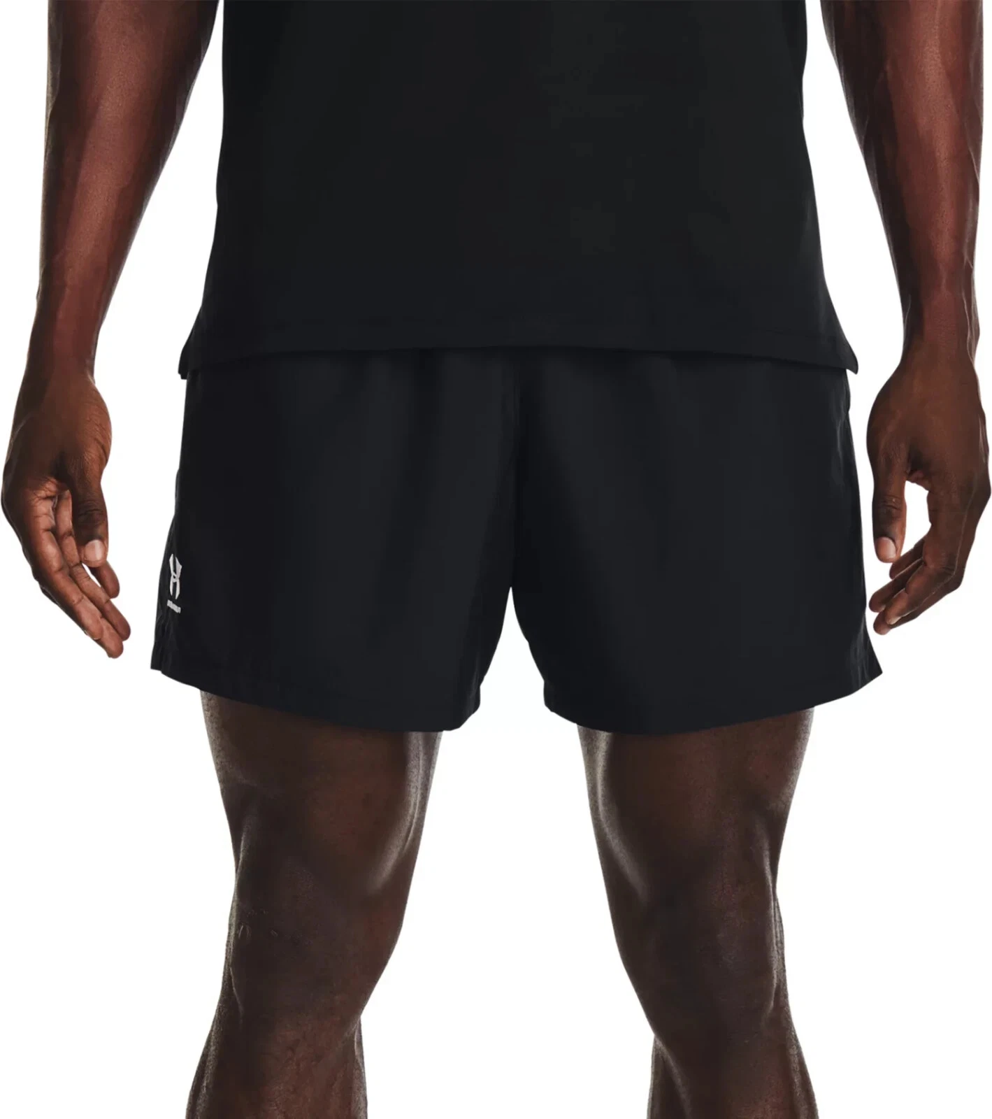 NWT Under Armour Men's Volley Essential Black Lined Shorts Size S