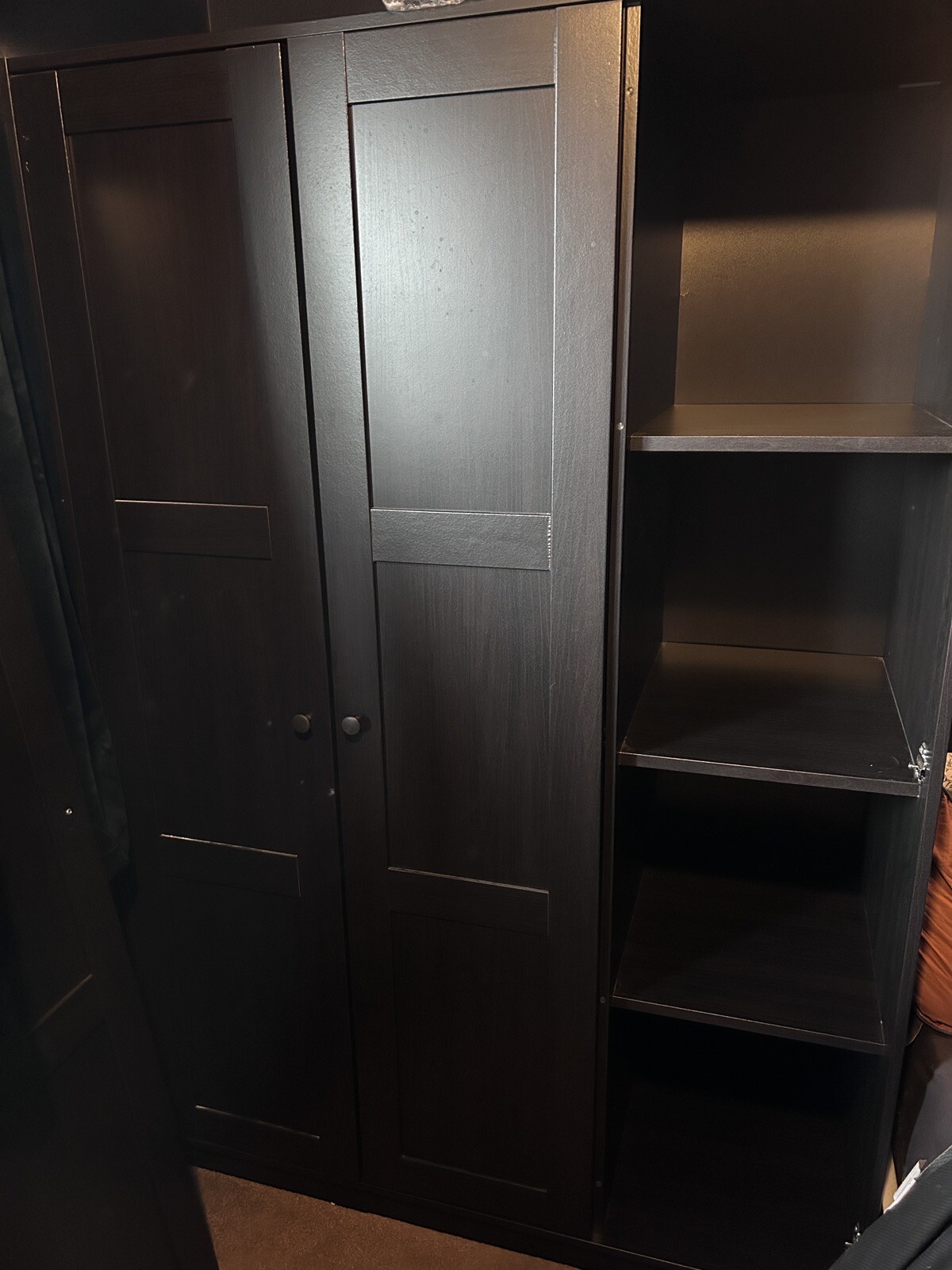 IKEA RAKKESTAD Wardrobe with 3 doors, 117x176 cm Very Good Condition