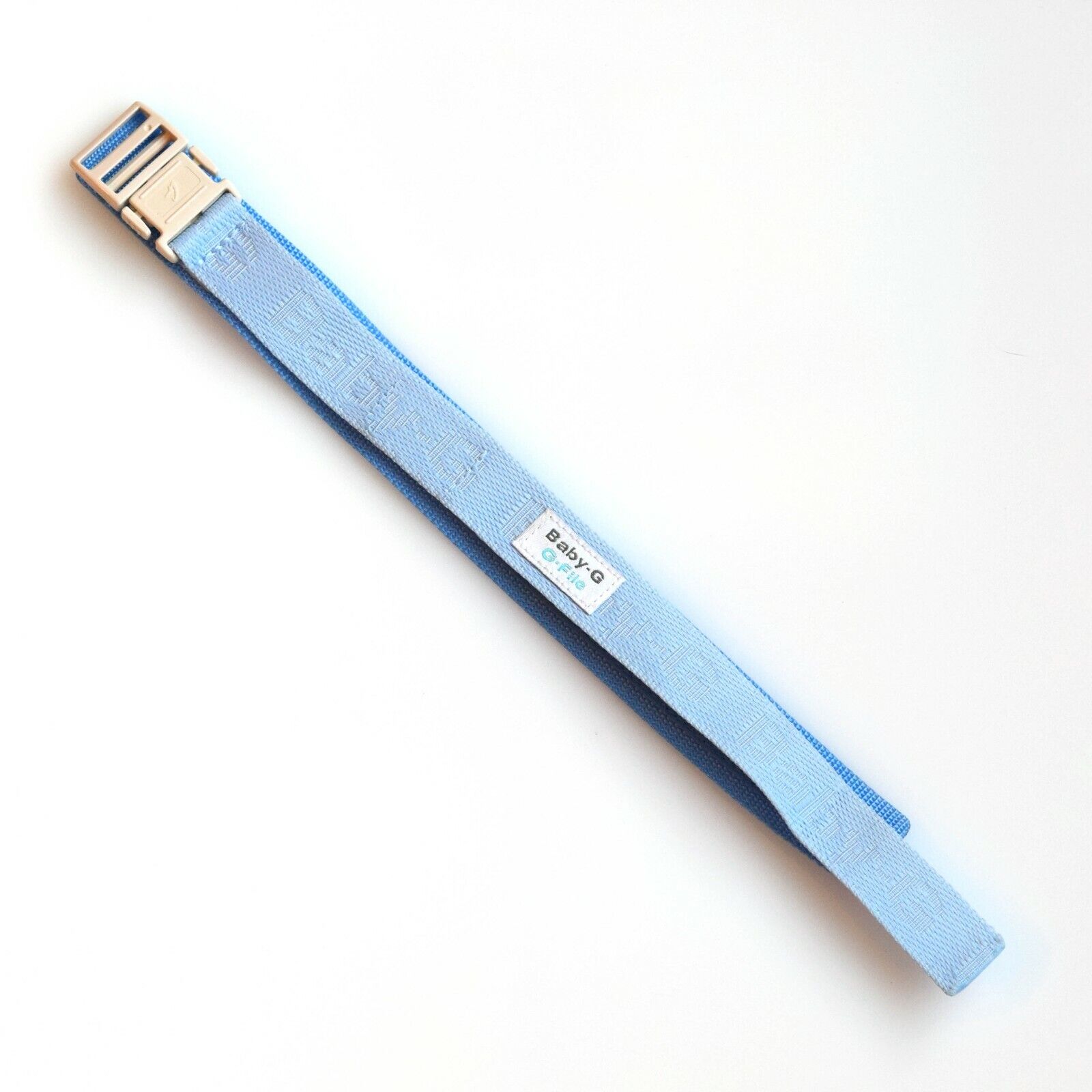 Original Casio Baby-G G-File 20mm Blue Nylon Watch Strap Band | eBay