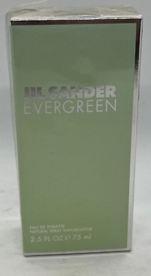 (1199,87 /L) Jil Sander Evergreen 75 ml EdT Eau de Toilette Spray OVP in Folie