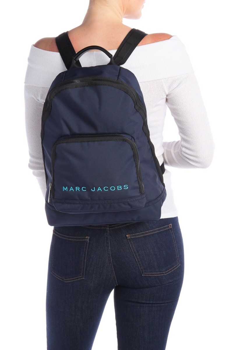 Marc Jacobs All Star backpack in Indigo Blue Marc Jacobs All Star Backpack (Indigo): Buy Online at Best  main image 4
