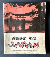GUIDE TO JAPAN SEPTEMBER 1, 1945 CINCPAC-CINCPOA BULLETIN NO. 209-45 BOOKLET