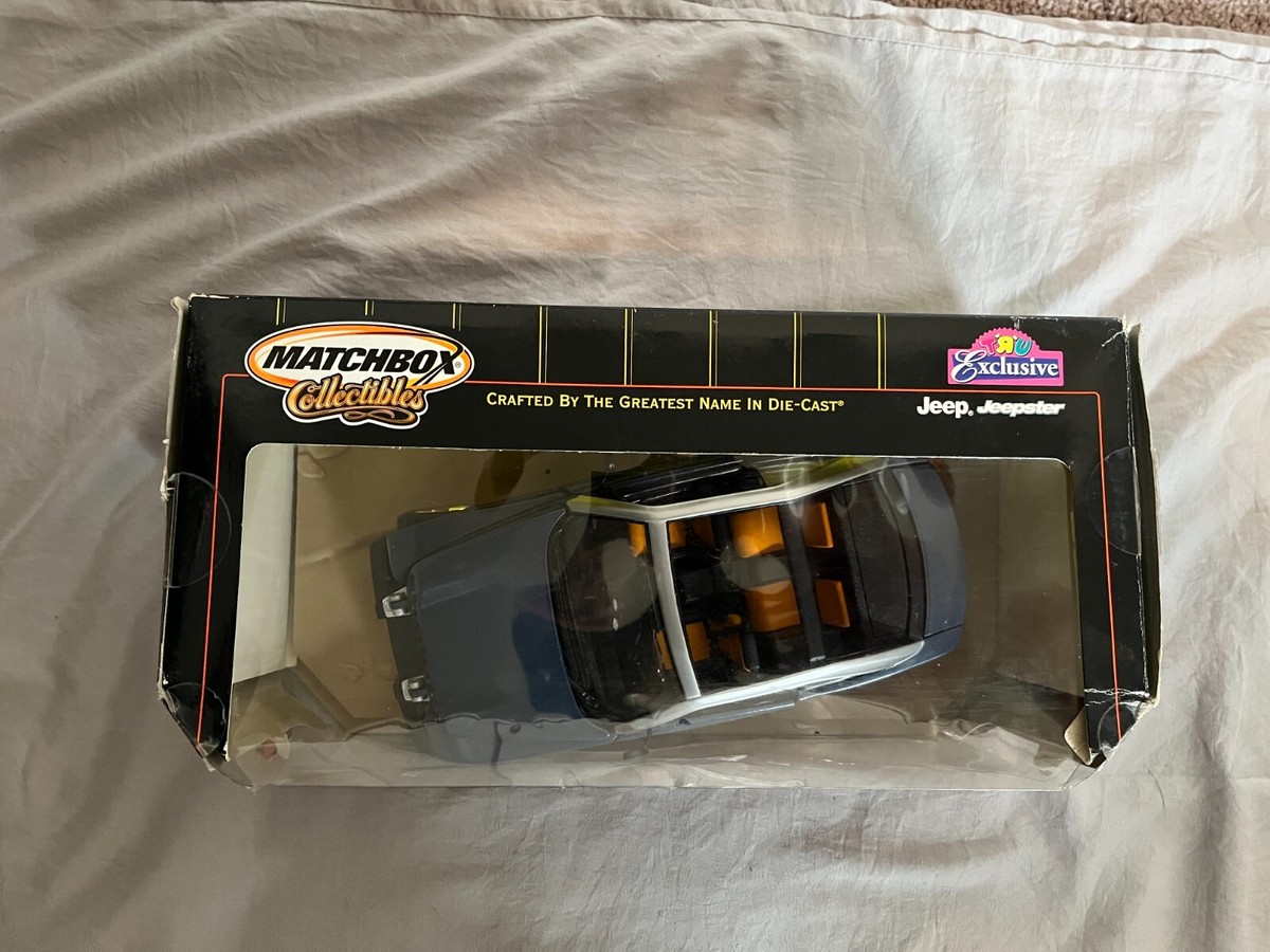Matchbox Collectibles Die Cast Jeep Jeepster 2001 Mattel Concept 