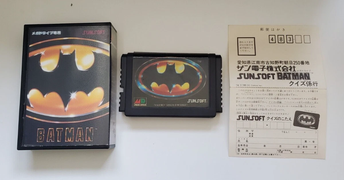 Batman Video Games for Sega Mega Drive for sale | eBay UK