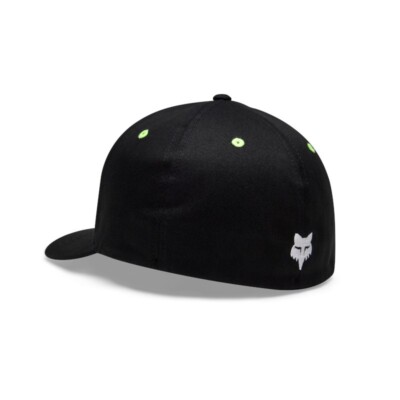 Fox Racing Kawasaki KX Series Flexfit Hat Black Green Baseball