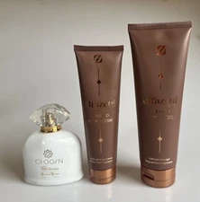 Chogan Women's Fragrance Perfume Lady Madame Shower Gel Body Cream Combo Set