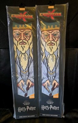 Harry Potter Dumbledore Crossover Crew Socks Multi-Color