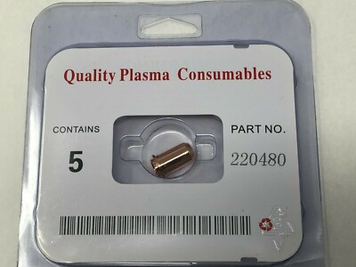 Quality Plasma Consumables 220480 Nozzle Torch Tips PMX T30V Amps 30 Qty. 5/PKG