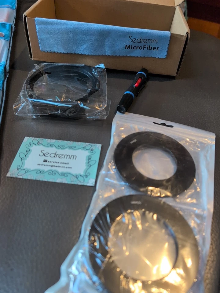Sedremm 24 Square Filters DSLR Cameras w/ 55mm & 49mm New Open Box - Image 2 of 4