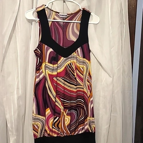 Shirt/ Short Dress Multi Color Kress Brand Kress
