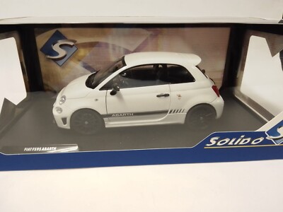 Solid Fiat 695 Abarth XSR Edition Yamaha Ice White 2022 1/18