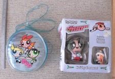 The Powerpuff Girls Zippered Translucent 4" Purse Pouch  Buttercup Ornament