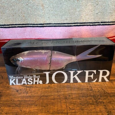 Leurre De Pêche Japonais DRT KLASH JOKER CVLTLAKE – Swimbait Neuf, Multicolore, Plastique