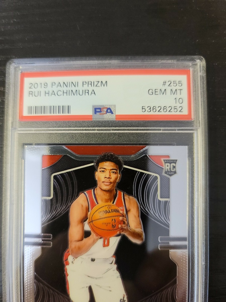 2019 Rui Hachimura Rookie Panini Prizm # 255 RC Washington