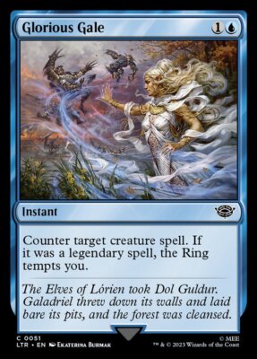 MTG Glorious Gale (51/511) The Lord of the Rings Tales of Middle-earth LP