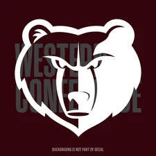 Memphis Grizzlies Vinyl Decal Sticker