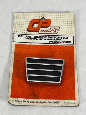 VINTAGE CP AUTO PRODUCTS DELUXE DIMMER SWITCH PAD NO 35185
