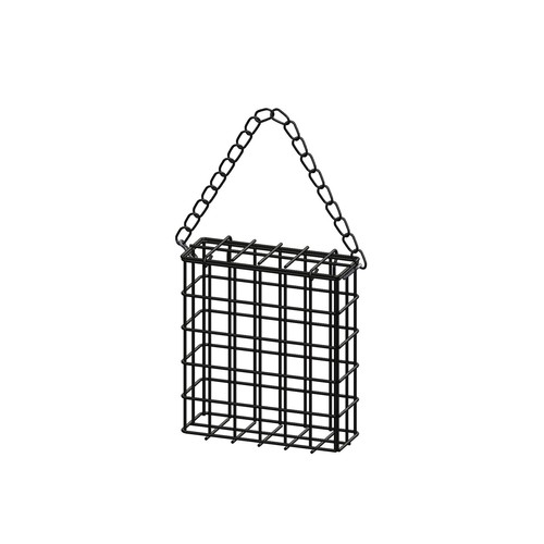 Suet Fat Cake Garten Vogelfutterhaus Blockhalter grün Metall mit Hängekette - Bild 8 von 11