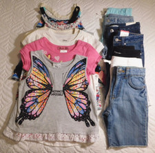 Girls Clothes Size 6 Lot NWT Summer Shirts Shorts Brand New Retail 281 Lot 2