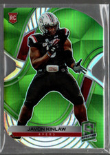 2020 Panini Spectra Neon Green Die Cut #186 Javon Kinlaw /30