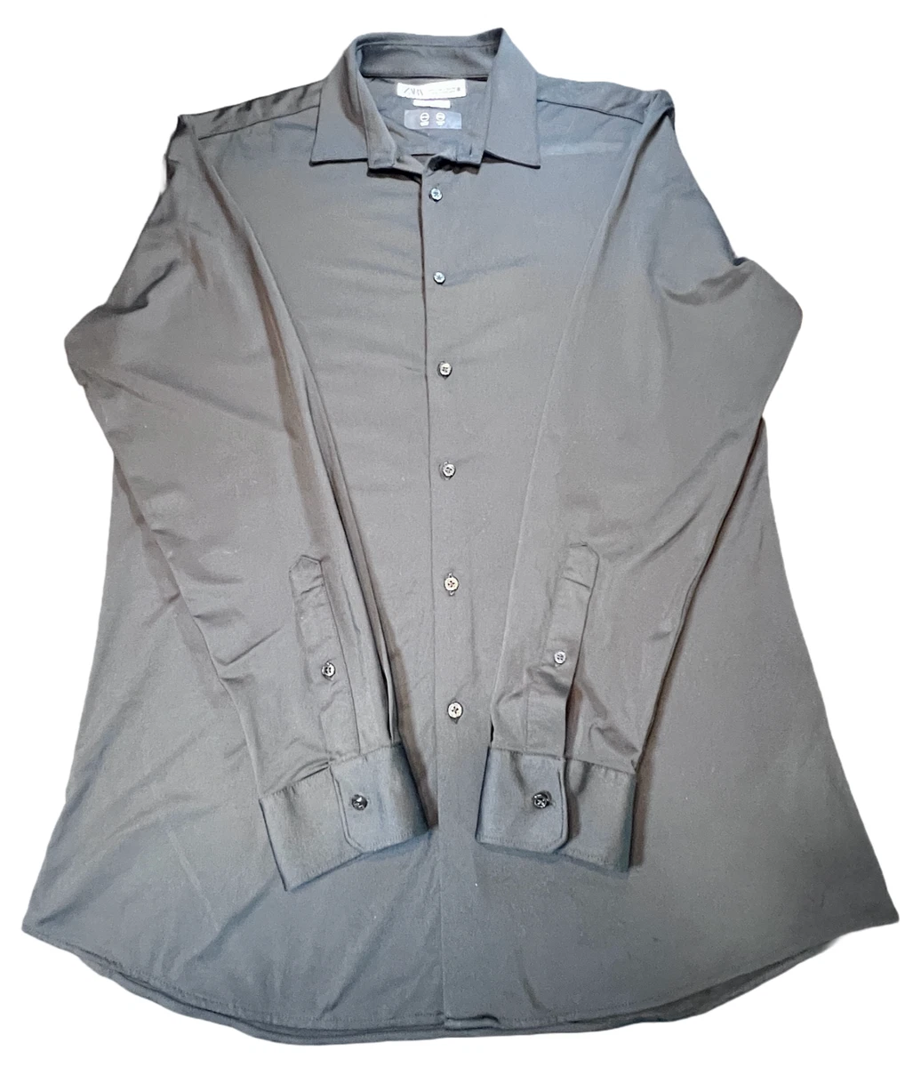 zara mens dress shirts Shirt Premium Collection with RFD Fabric Trend Never Ends AARON LEVINE X ZARA FORMAL