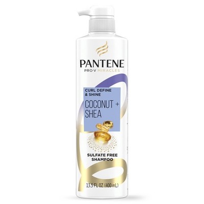 Pantene Pro-V Miracles Curl Define & Shine Coconut + Shea Sulfate-Free...
