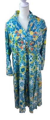 Colori Di Mare Italian Embroided Beach Resort Dress  (Dolce Gabana Inspired)