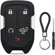 Key Fob Shell Case Replacement Fits for Chevy Silverado 2022 2021 2020 2019 and