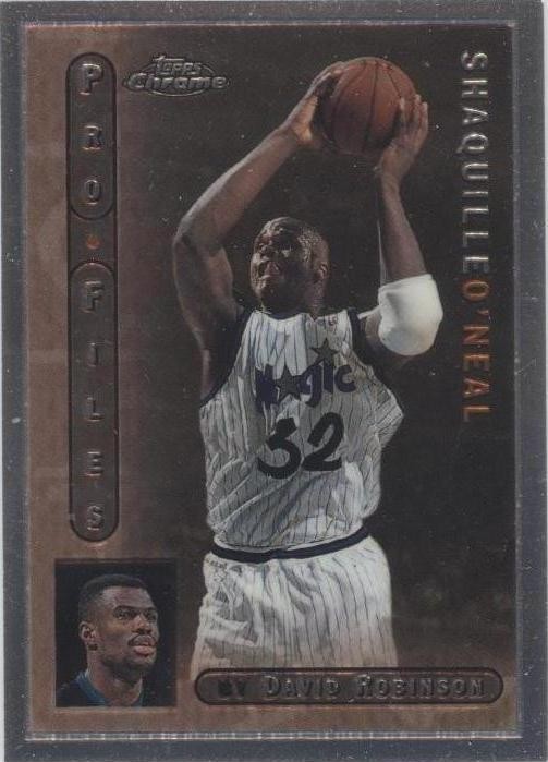 Topps Chrome 1996-97 Shaquille O'Neal #PF-7 for sale | eBay