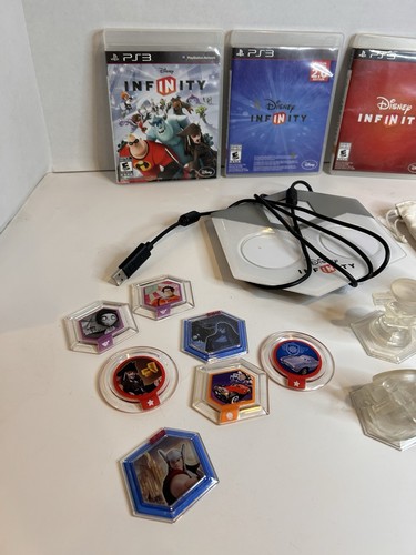 Huge DISNEY Infinity PS3 Lot Of 41 Figures Star Wars Marvel Cards Pad | - Picture 7 of 12