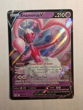 enamorus v pokemon card price - 082/196 Ultra Rare [2P] Blossom Tail (100) Attach up to 2 basic Energy cards from your discard pile to your Benched Pokémon in any way you like Enamorus V 082/196 Lost Origin