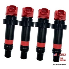 Set of 4 HIGH PERFORMANCE Ignition Coil Pack Compatible with Kia Soul L4 1.6L