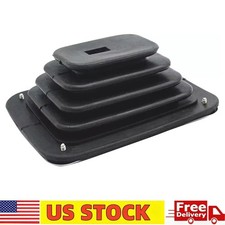 Small Rubber Shifter Boot Kit Universal With Chrome Plate 5-58 X 6-34 New Small Rubber Shifter Boot Kit Universal With Chrome Plate 5-58 X 6-34 New