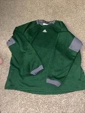 Adidas Mens Adidas Dugout Fleece Top Large Rare HTF nice fit Lucky 