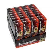 Pocket Coffee Made in Italy 5 Packs of 5 Pieces Each