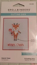 Spellbinders Paper Arts Cutting Dies - Dancin' Deer (The legs swing back/forth)