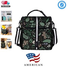 Lunch Box for Women, Insulated Lunch Bag Women with Adjustable Shoulder Strap...