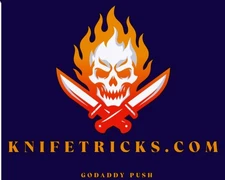 KnifeTricks.com two word .com domain name godaddy No Reserve