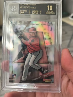 2015 Bowman's Best - Yasmany Tomas #46 (RC) PRISTINE 10