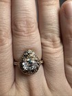 Bomb Party April Birthday Retro 2021 Sz 6 Ring (RBP3379) Diamond CZ Rose Gold — photo 4